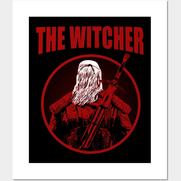 The Witcher Wall Art by ActiveNerd